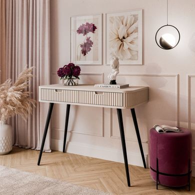 Туалетний столик LUXE 103 PIASKI Meble з 2 шухлядами