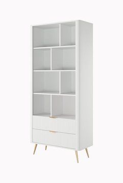 Стеллаж ELEGANSE LASKI Meble с полками и ящиками