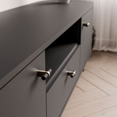 Тумба под телевизор двухдверная с ящиком MELODY 180 myAMI Mebli