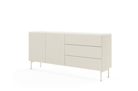 Комод дводверний з 3 шухлядами LOUISS 177 Кашемір