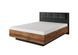 Кровать двуспальная MILTON 160x200 LASKI Meble с мягким изголовьем