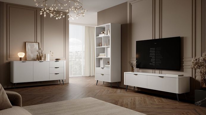 Стеллаж ELEGANSE LASKI Meble с полками и ящиками