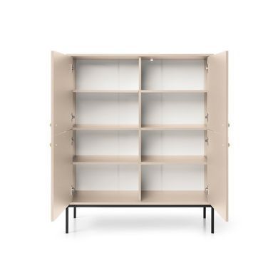 Комод высокий четырехдверный MODERN PIASKI Meble