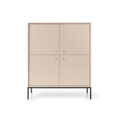 Комод высокий четырехдверный MODERN PIASKI Meble