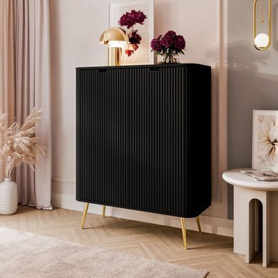 Комод высокий двухдверный LUXE PIASKI Meble