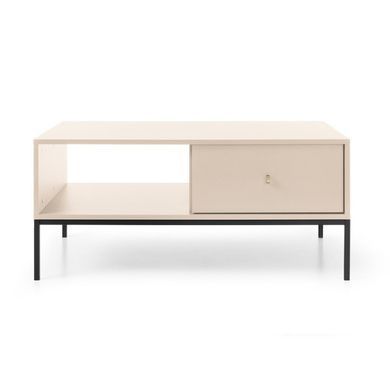 Журнальний столик MODERN 104 PIASKI Meble з шухлядою та полицею