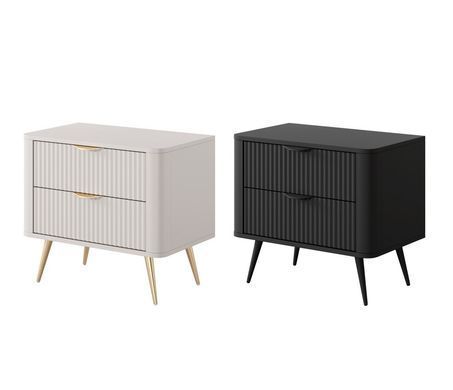 Тумба прикроватная ELEGANSE LASKI Meble с 2 ящиками