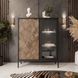 Витрина двухдверная MILANO 101 myAMI Mebli с подсветкой