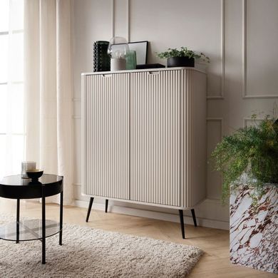 Комод высокий двухдверный LUXE PIASKI Meble