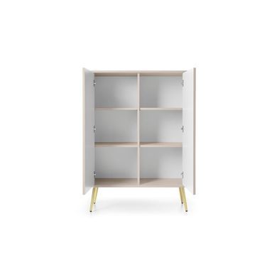 Комод высокий двухдверный LUXE PIASKI Meble